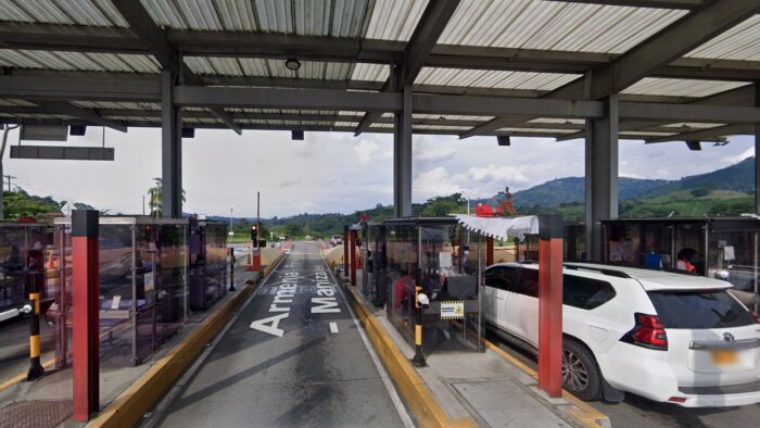 Caseta de peaje en la vía Armenia-Manizales, Autopistas del Café